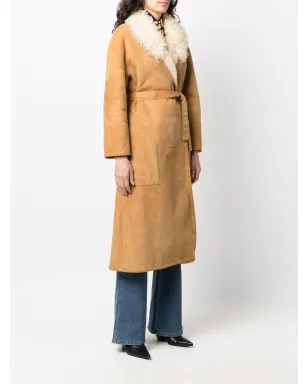 Hermès Pre-Owned 1990年代 レザー タイ付き ウエストコート（ブラウン） - サムネイル3