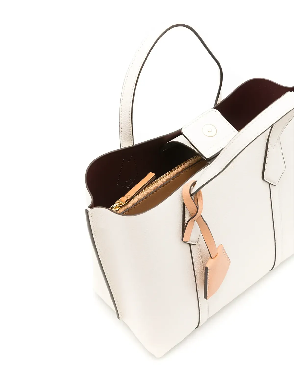 Tory Burch Perry 小さめレザー トートバッグ - 画像5