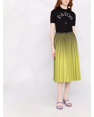 Patou ロゴジャカード編みトップス - サムネイル2