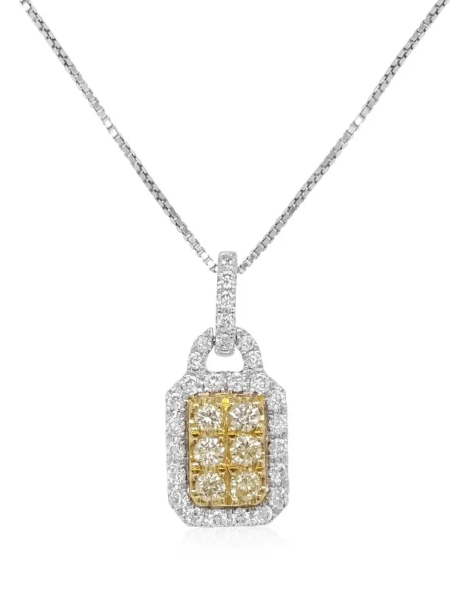 HYT Jewelry HYT Jewelry プラチナ サンシャインイエローダイヤモンド ペンダントネックレスの商品画像