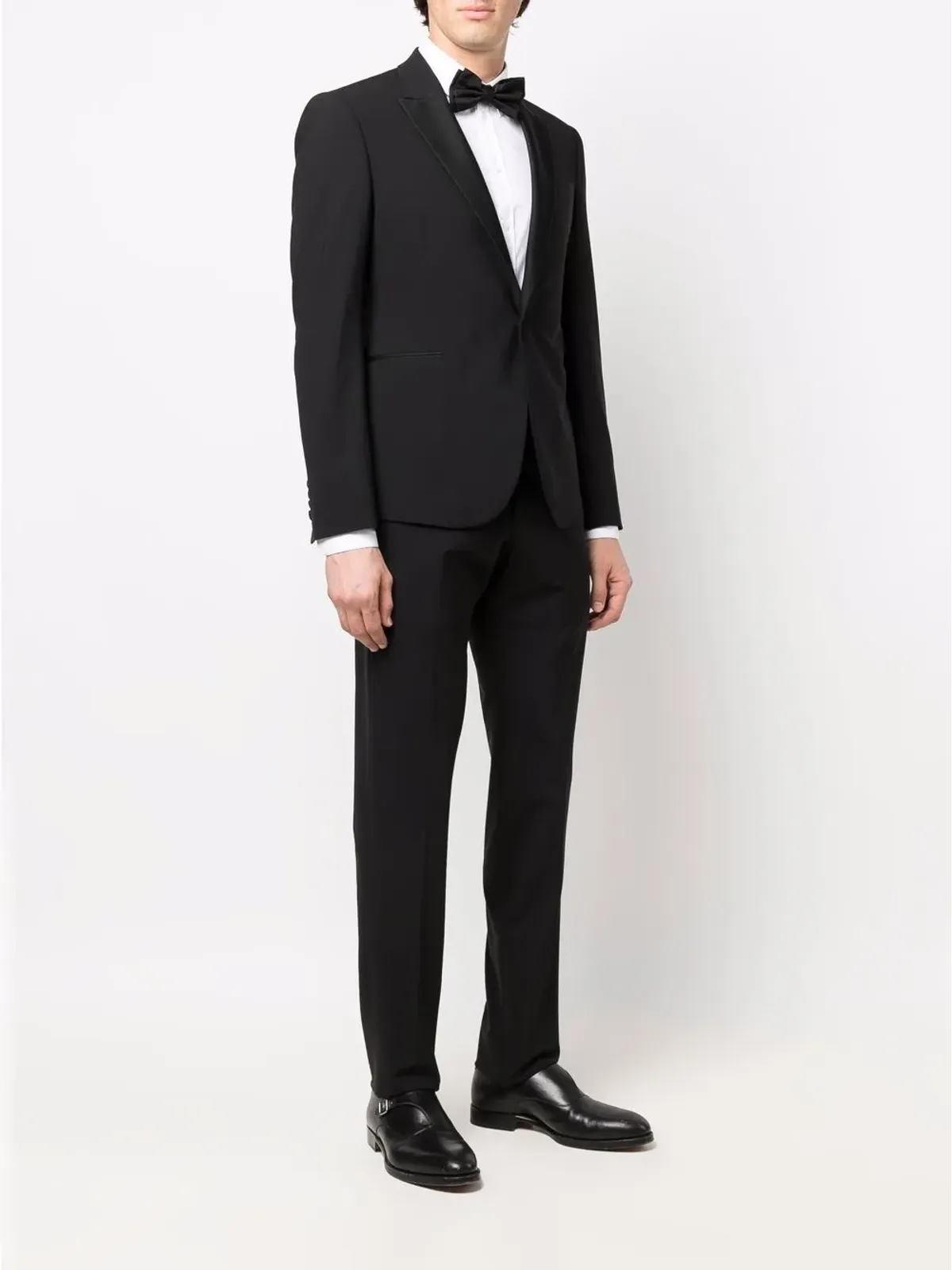 Emporio Armani ジャケットとパンツスーツ - Black - 画像3