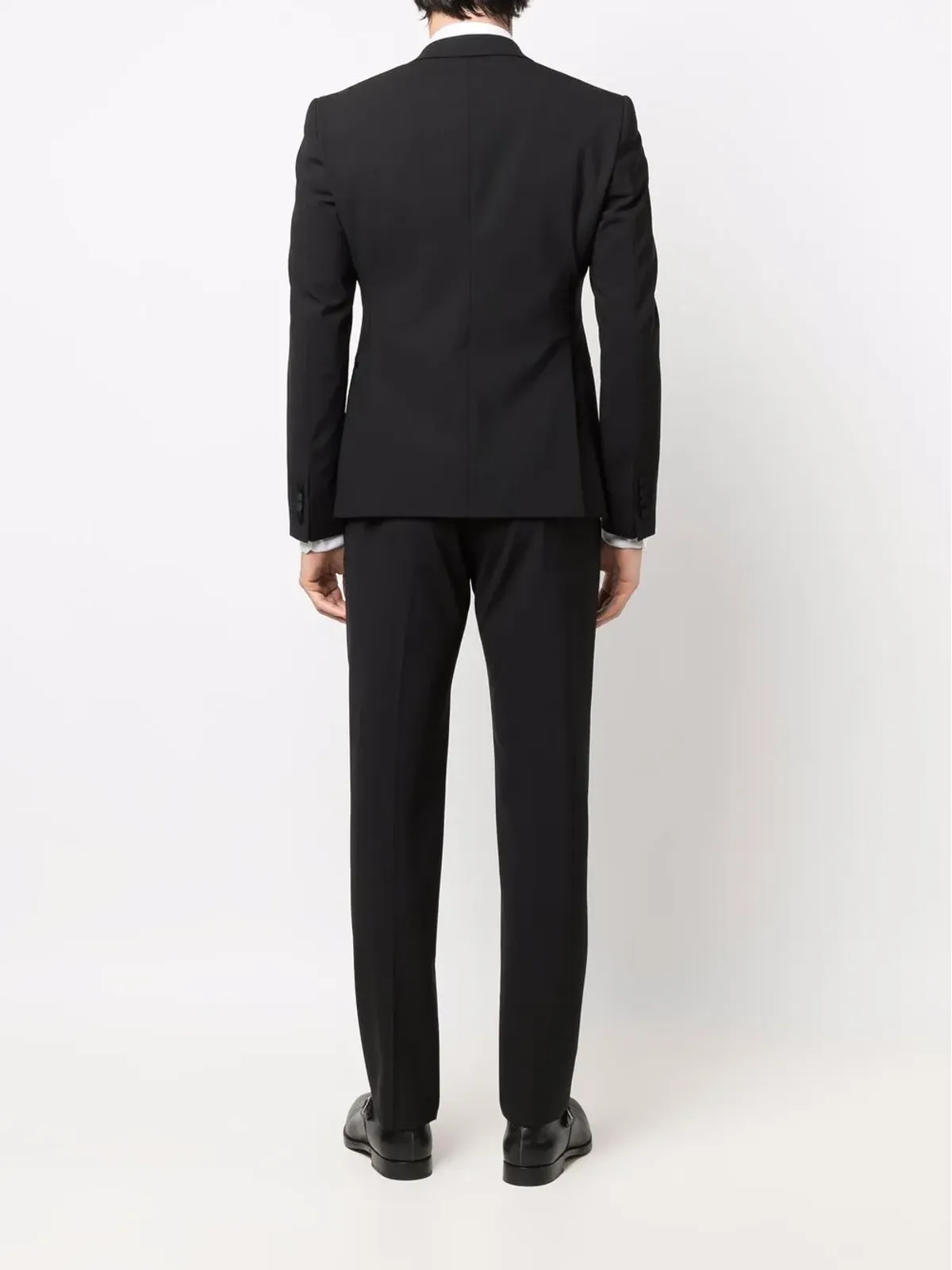 Emporio Armani ジャケットとパンツスーツ - Black - 画像4