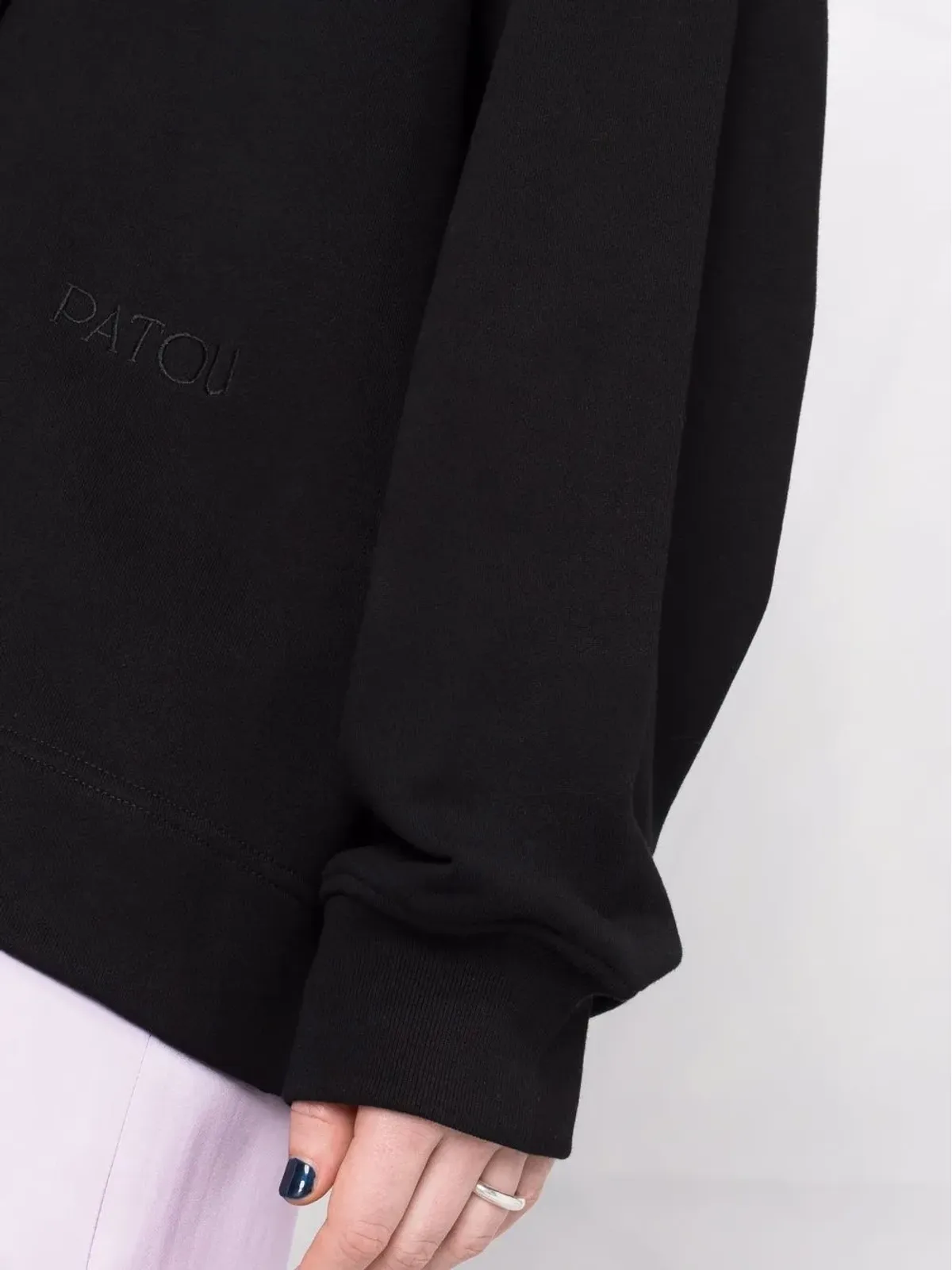 Patou ファネルネック グラフィック フーディー - 画像5