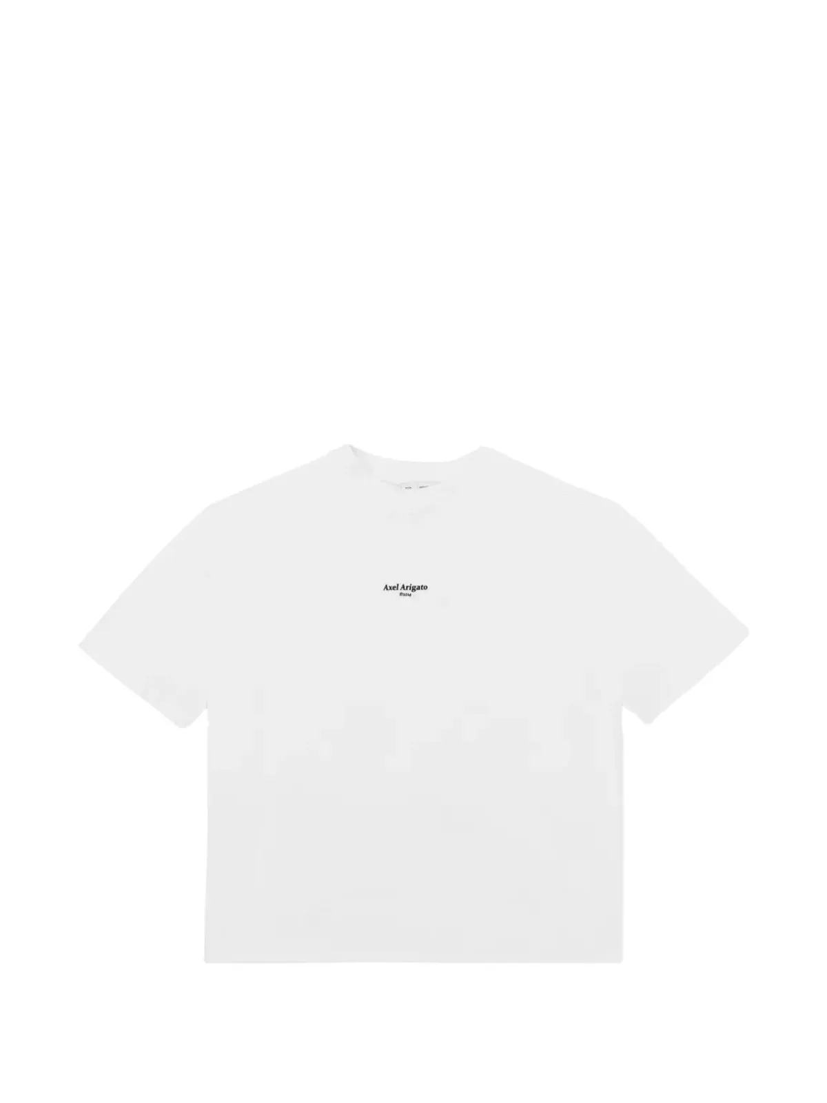 Axel Arigato ロゴプリント オーガニックコットン Tシャツ - White - 画像1