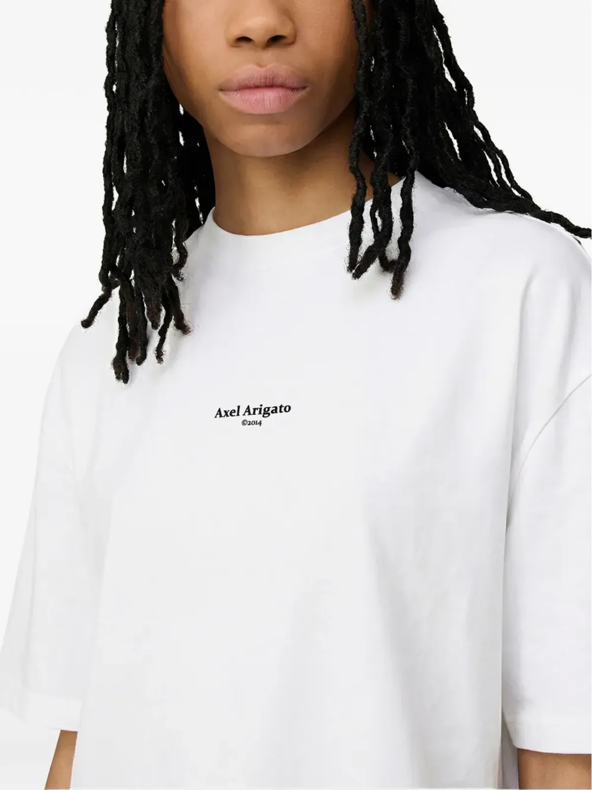 Axel Arigato ロゴプリント オーガニックコットン Tシャツ - White - 画像5