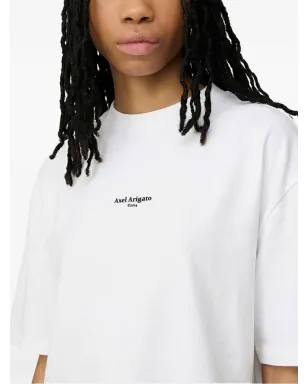 Axel Arigato ロゴプリント オーガニックコットン Tシャツ - White - サムネイル5