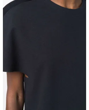 Jil Sander スカルプド・ショートスリーブ・ブラウス - サムネイル5