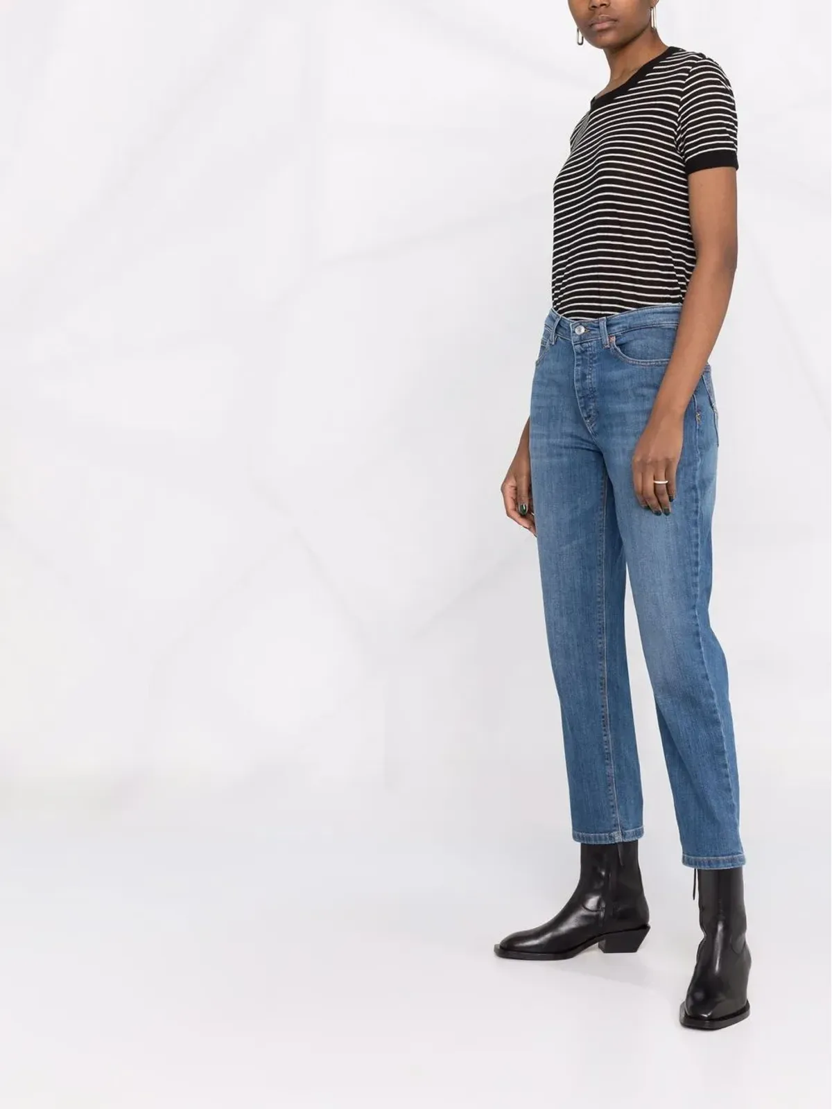 Zadig&Voltaire クロップドスリムフィットジーンズ - 画像4