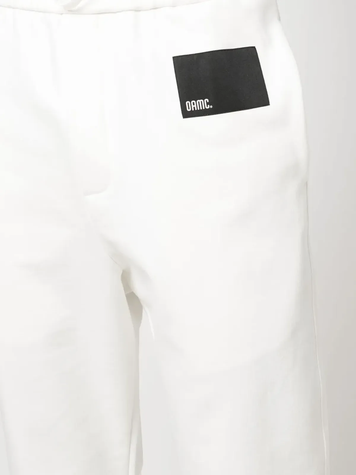 OAMC ロゴパッチ付きコットン トラックパンツ - White - 画像5
