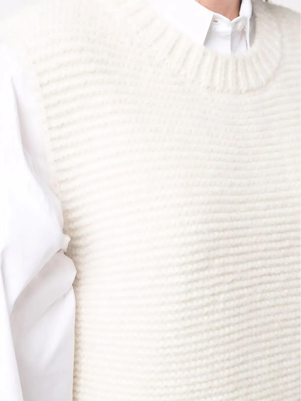 Stella McCartney クルーネックニットベスト - 画像5
