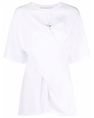 Stella McCartney ツイスト ロゴ プリント Tシャツ - サムネイル1