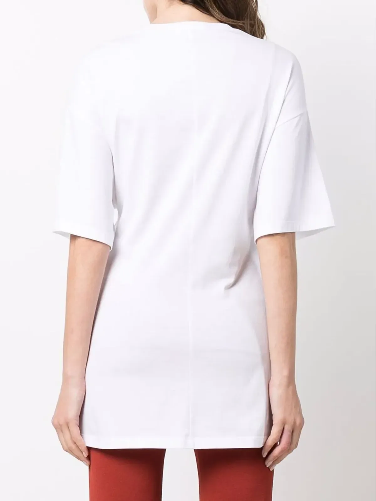 Stella McCartney ツイスト ロゴ プリント Tシャツ - 画像4