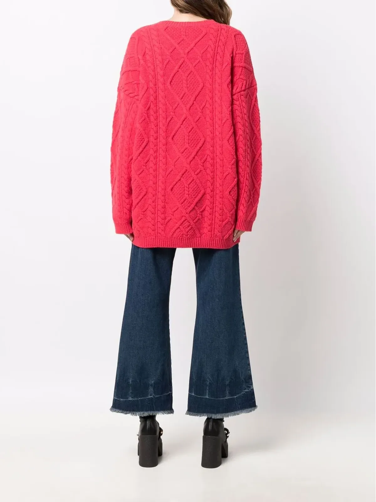 Stella McCartney アラン クルーネック ジャンパー - 画像4