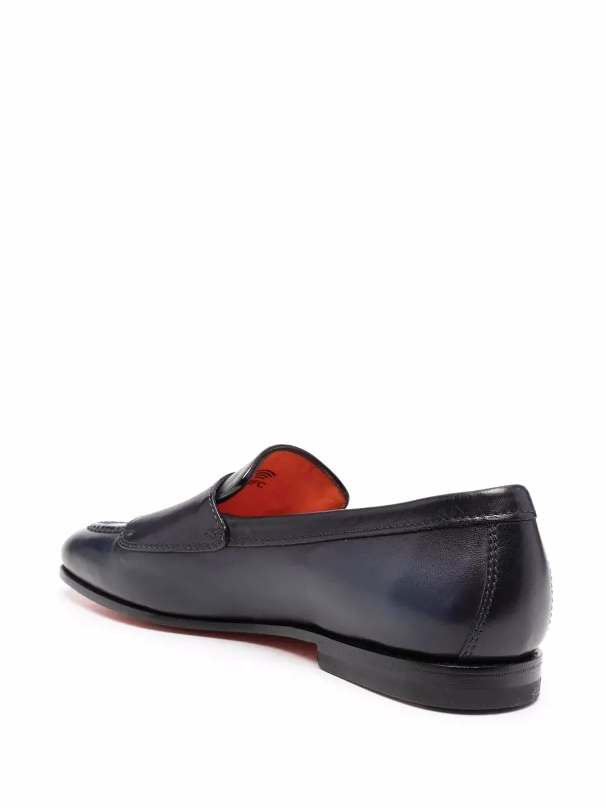 Santoni サイドバックル付きモンクシューズ - 画像3