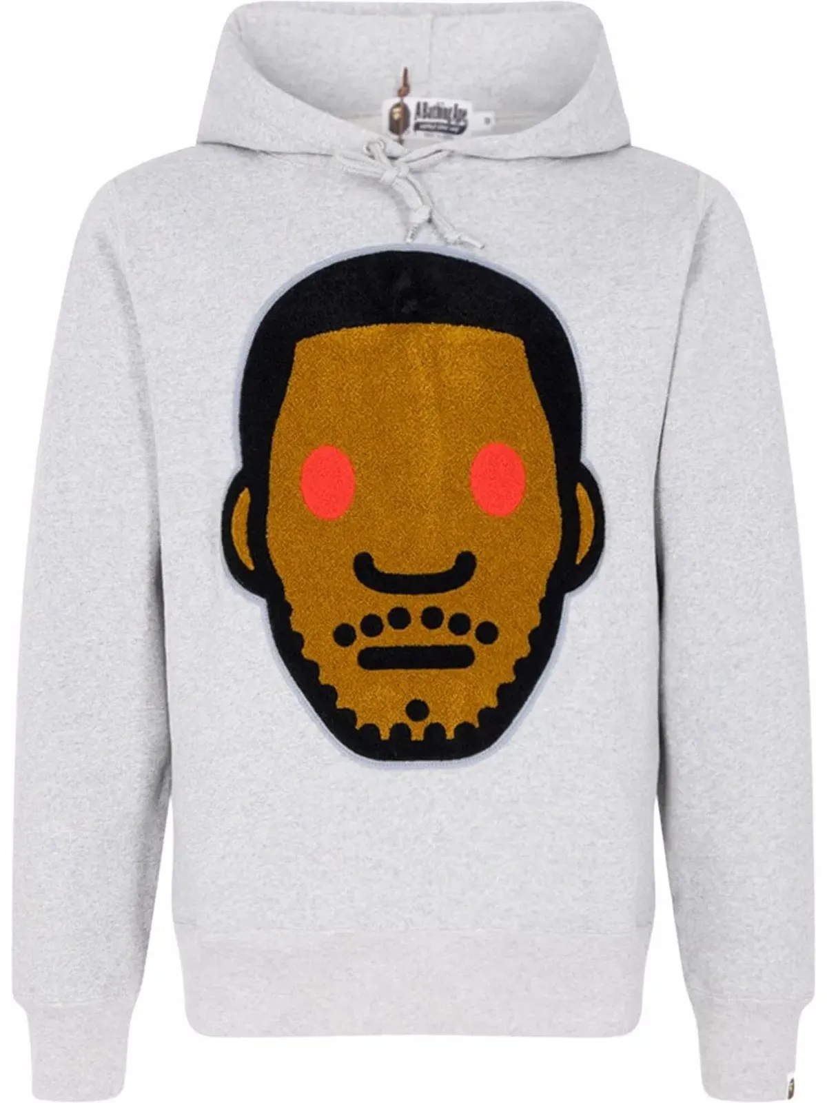 A BATHING APE® x Kid Cudi グレー プルオーバー フーディー - 画像1