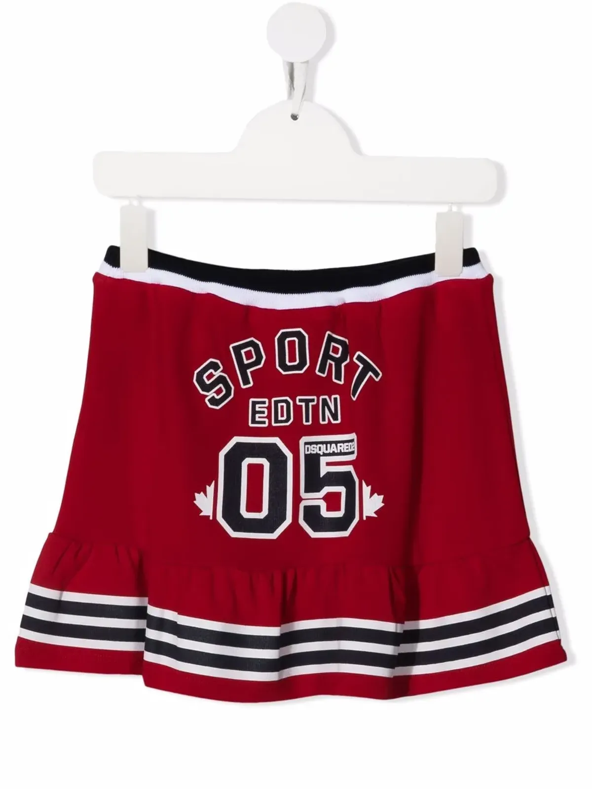 DSQUARED2 KIDS スポーツエディション ロゴプリント スカート - 画像1