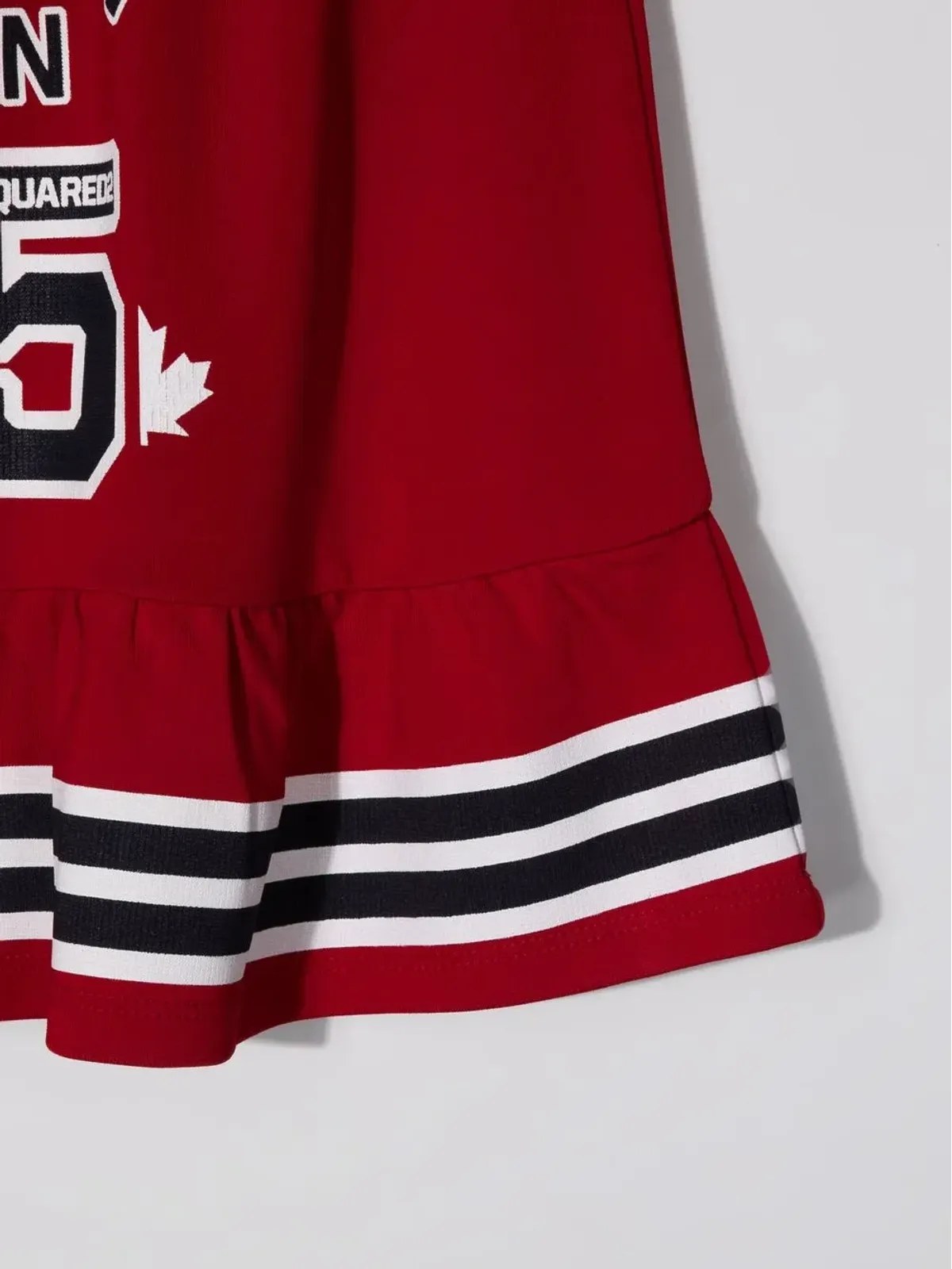 DSQUARED2 KIDS スポーツエディション ロゴプリント スカート - 画像3