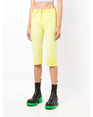 MSGM ミッドライズ クロップドパンツ - サムネイル3
