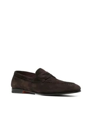 Santoni ドアスエード ローファー - サムネイル2