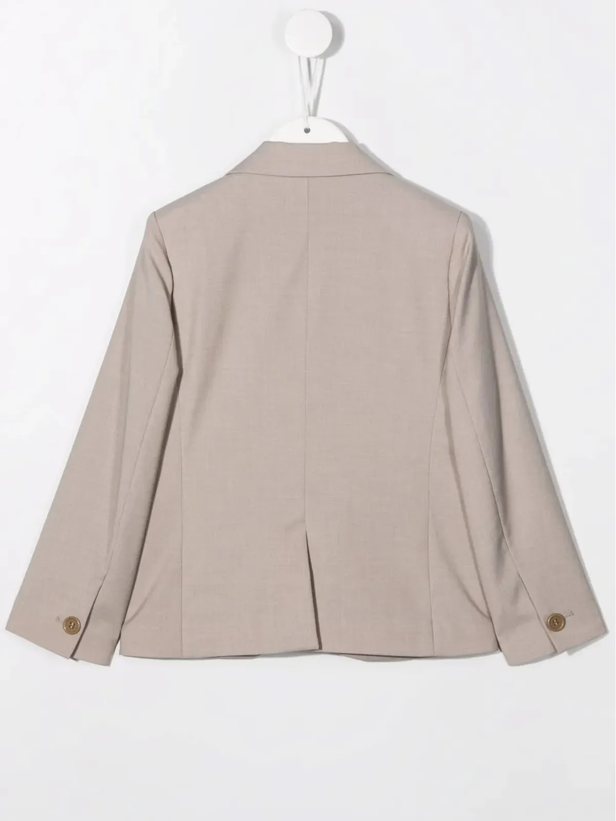 Paolo Pecora Kids フィットしたシングルブレストブレザー - 画像2