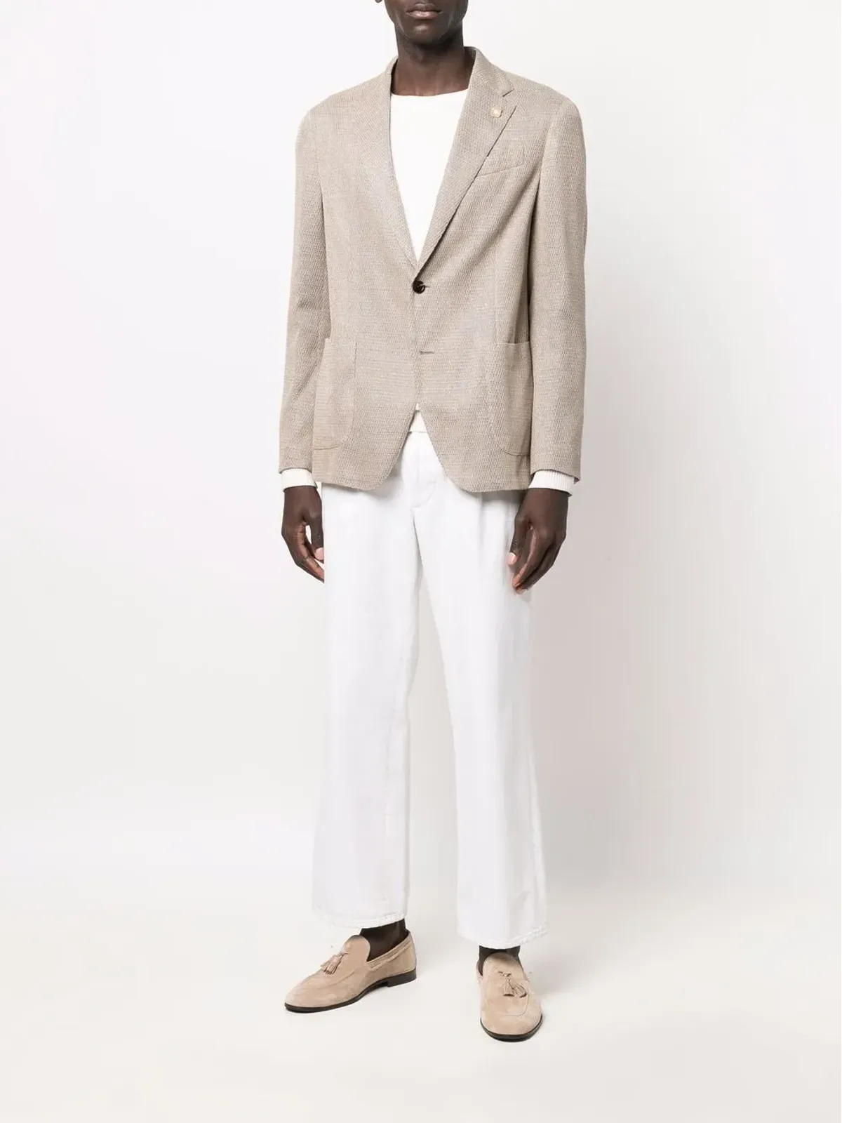 Lardini クラシック テーラード ブレザー - 画像2