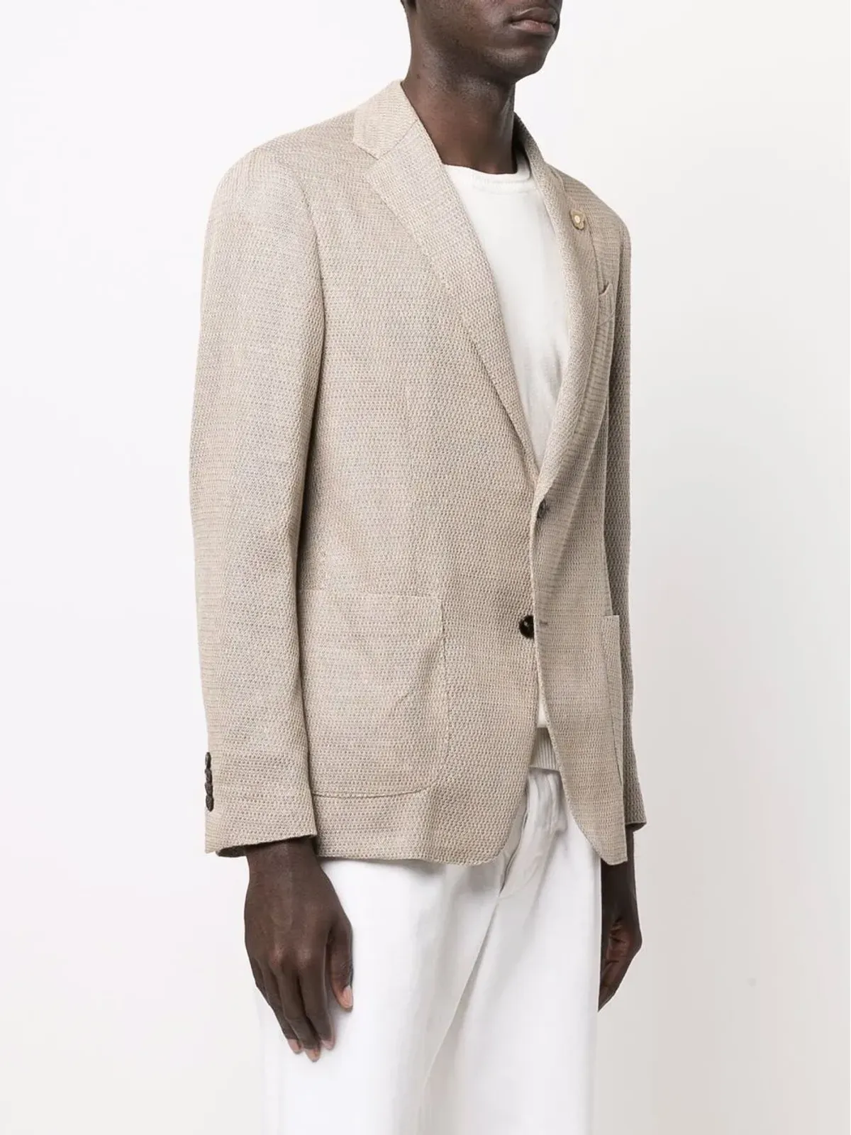 Lardini クラシック テーラード ブレザー - 画像3