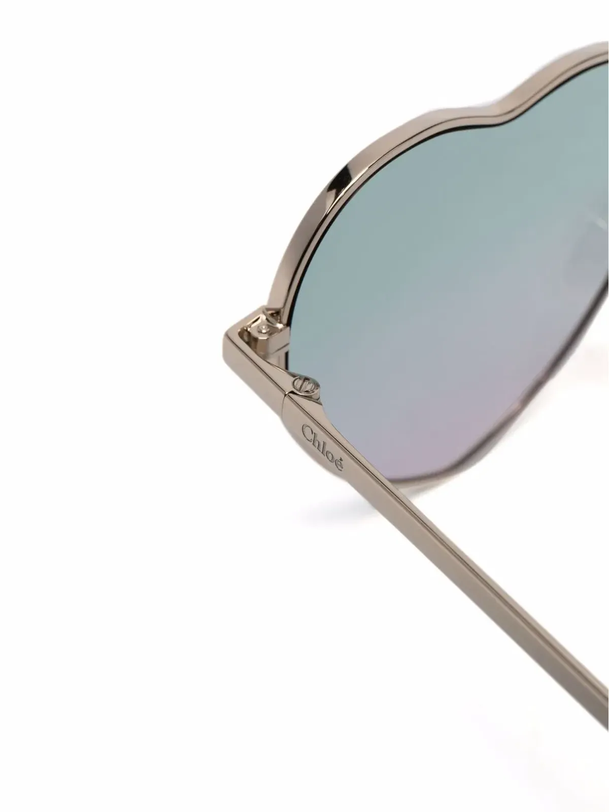 Chloé Eyewear ミレーヌ ハートフレーム サングラス - 画像3