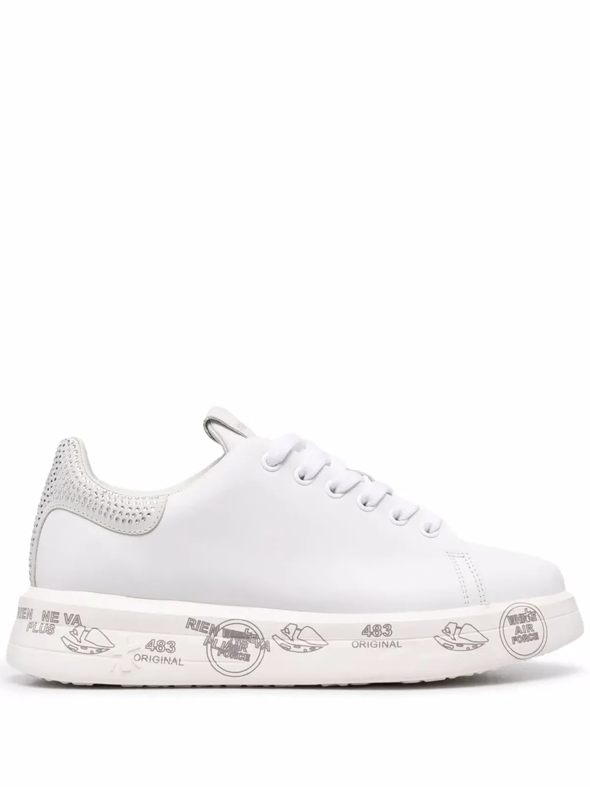 Premiata Belle クリスタルバック スニーカー - 画像1