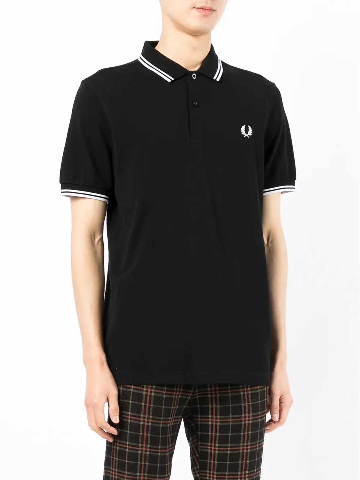 Fred Perry ロゴ刺繍ポロシャツ - 画像3