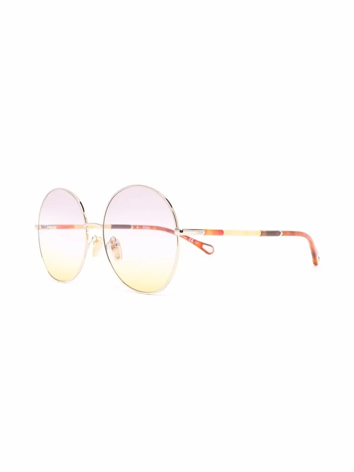Chloé Eyewear ラウンドフレーム サングラス - 画像2