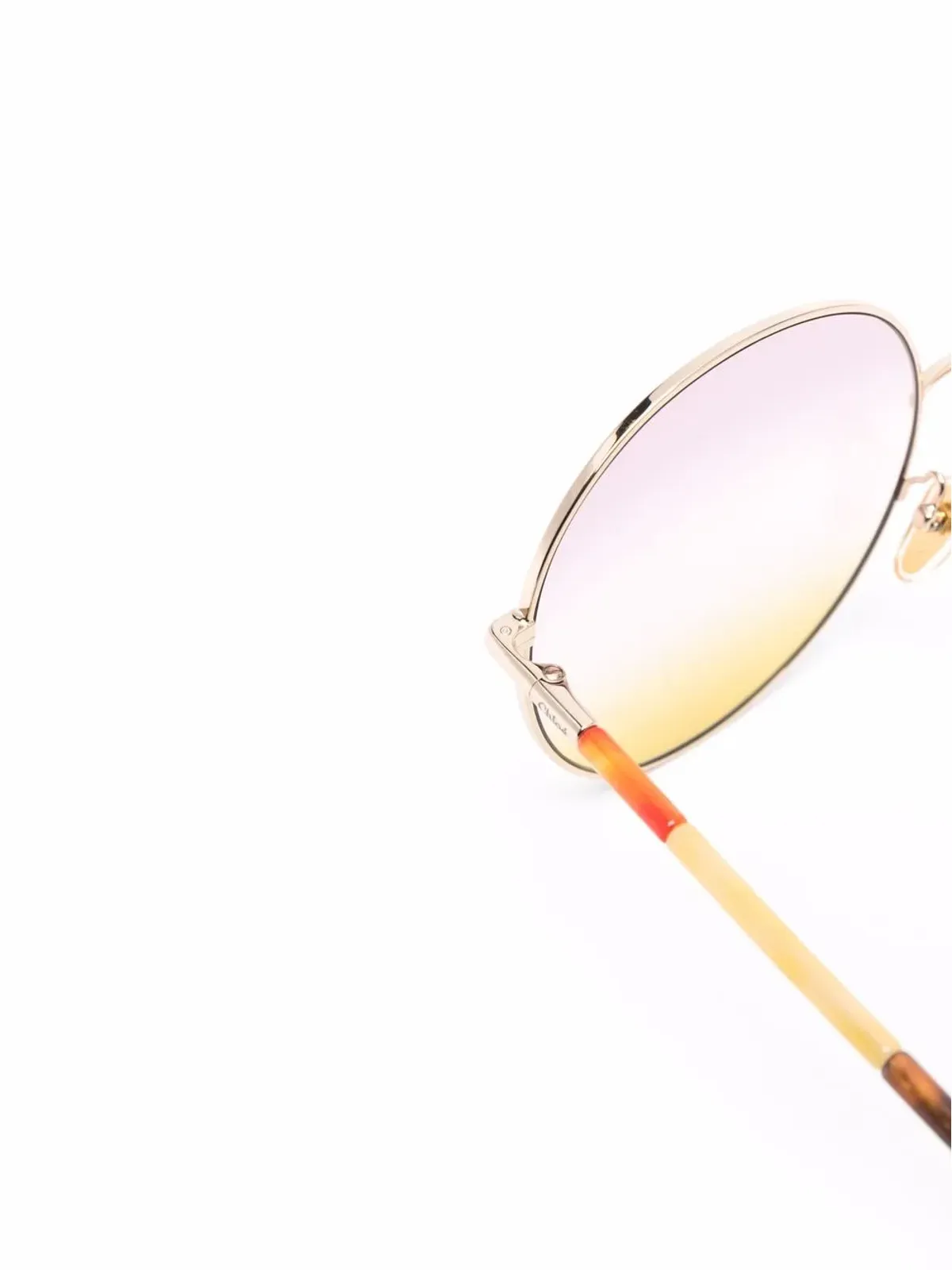 Chloé Eyewear ラウンドフレーム サングラス - 画像3
