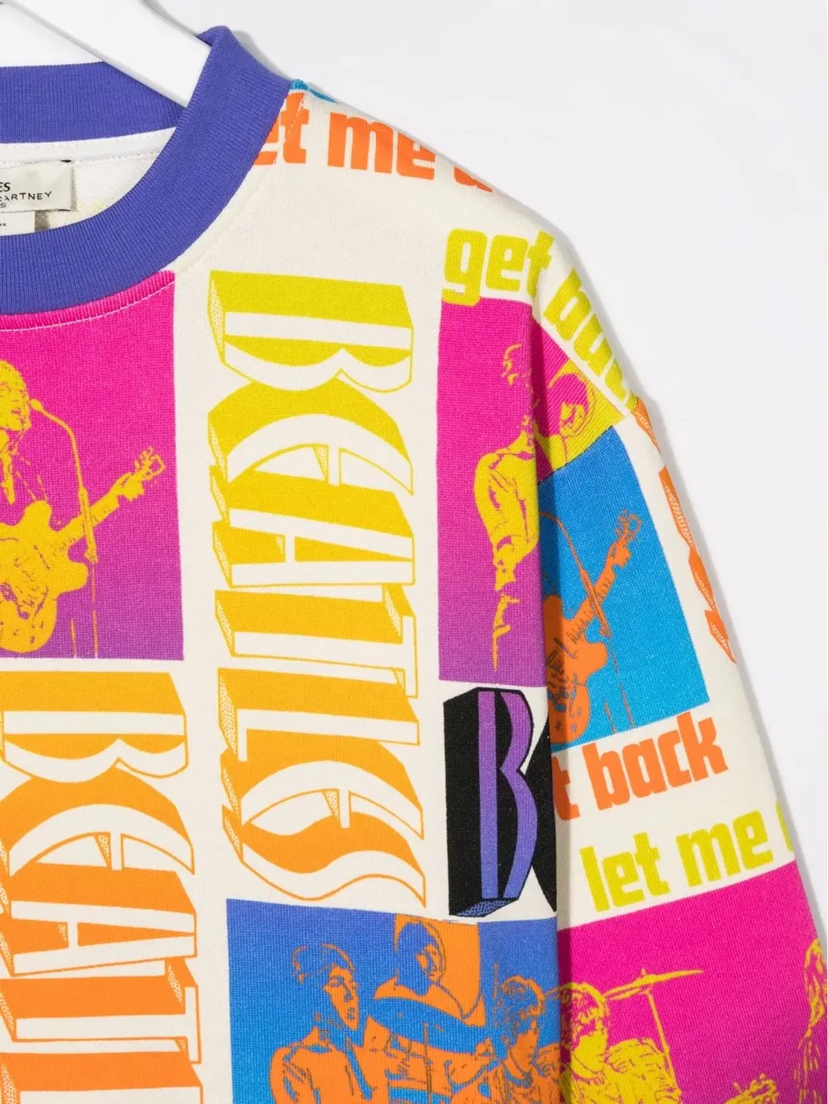 Stella McCartney Kids ロゴプリント クルーネック スウェット - 画像3