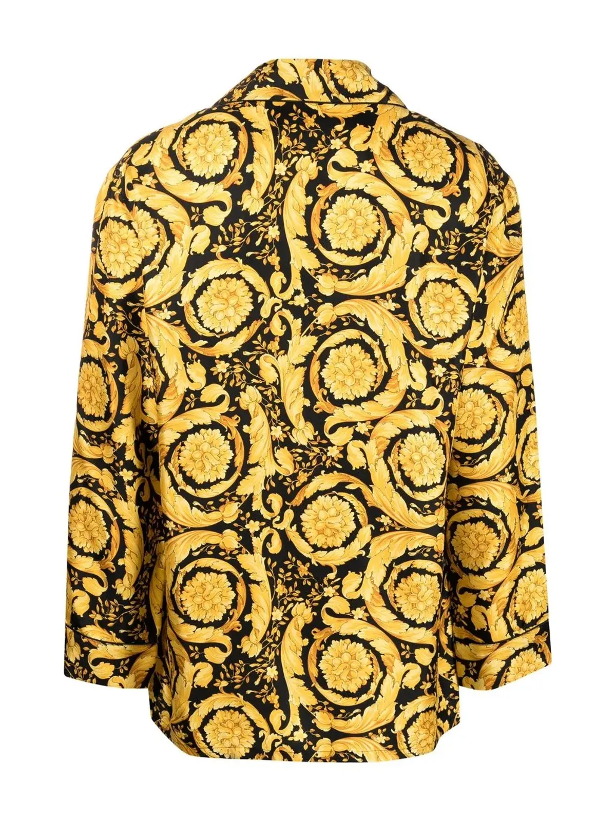 Versace バーコロ シルク パジャマトップ - 画像2