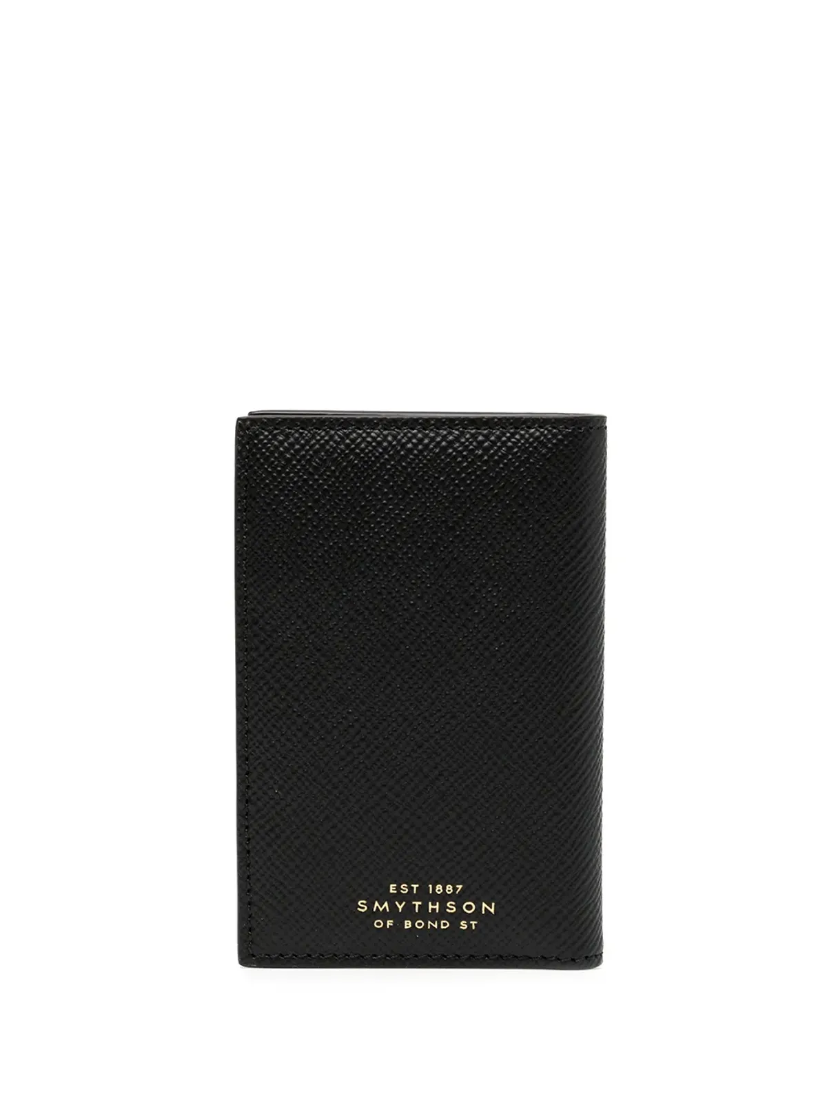 Smythson ロゴプリント レザー カードホルダー - 画像2