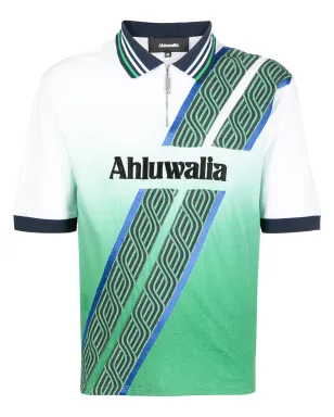 Ahluwalia Football オーガニックコットン ポロシャツ - サムネイル1