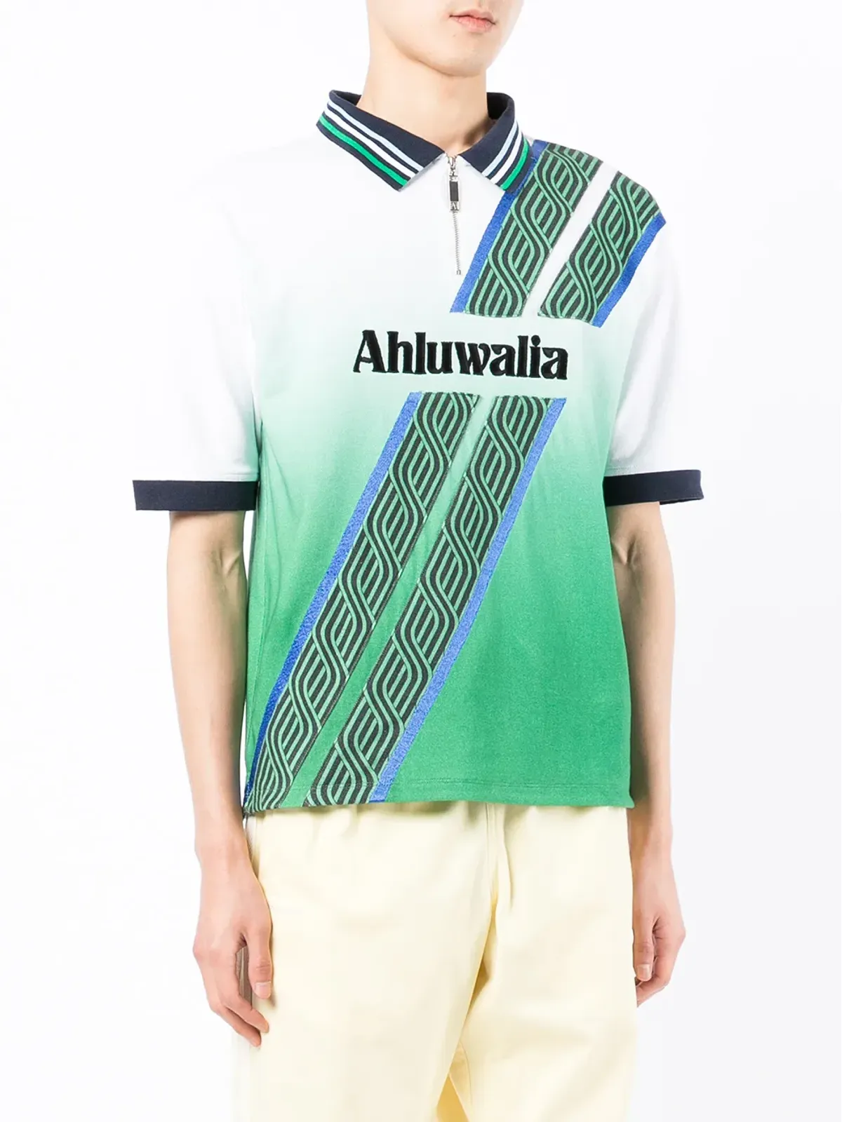 Ahluwalia Football オーガニックコットン ポロシャツ - 画像3