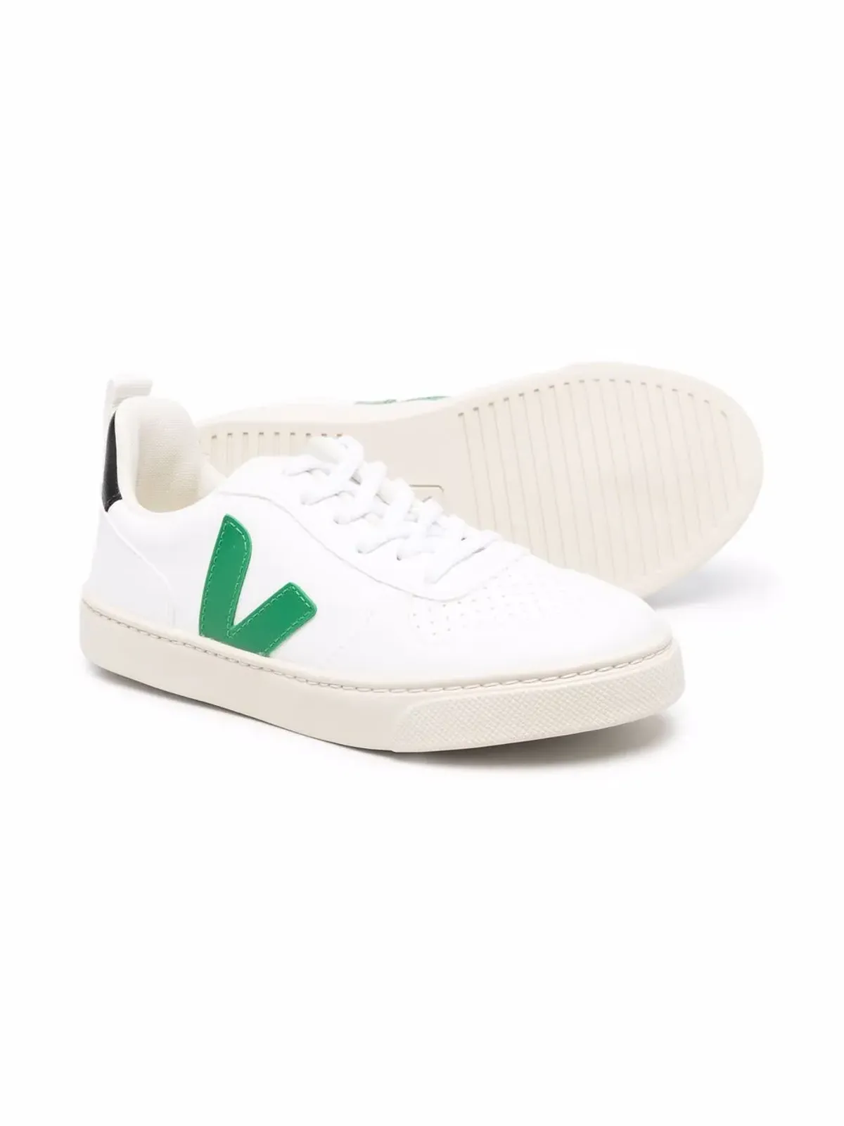 VEJA Kids V-10 レースアップスニーカー - 画像2