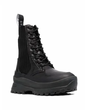 Stella McCartney トレース レースアップ コンバットブーツ - サムネイル2