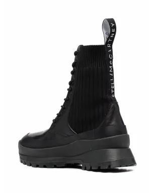 Stella McCartney トレース レースアップ コンバットブーツ - サムネイル3