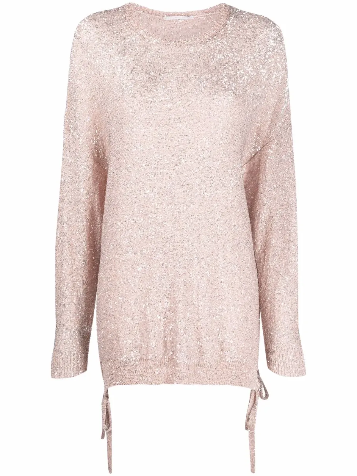 Stella McCartney スパンコール付きサイドタイジャンパー - ピンク - 画像1