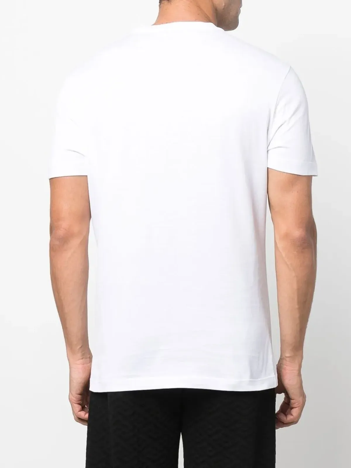 Versace メデューサプリント オーガニックコットン Tシャツ - 画像4
