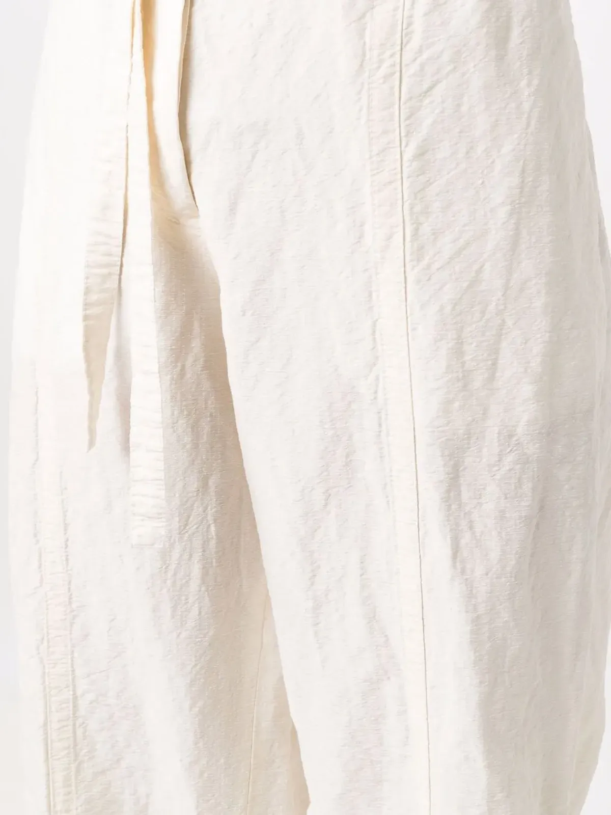Jil Sander 結びウエストのストレートパンツ - 画像5