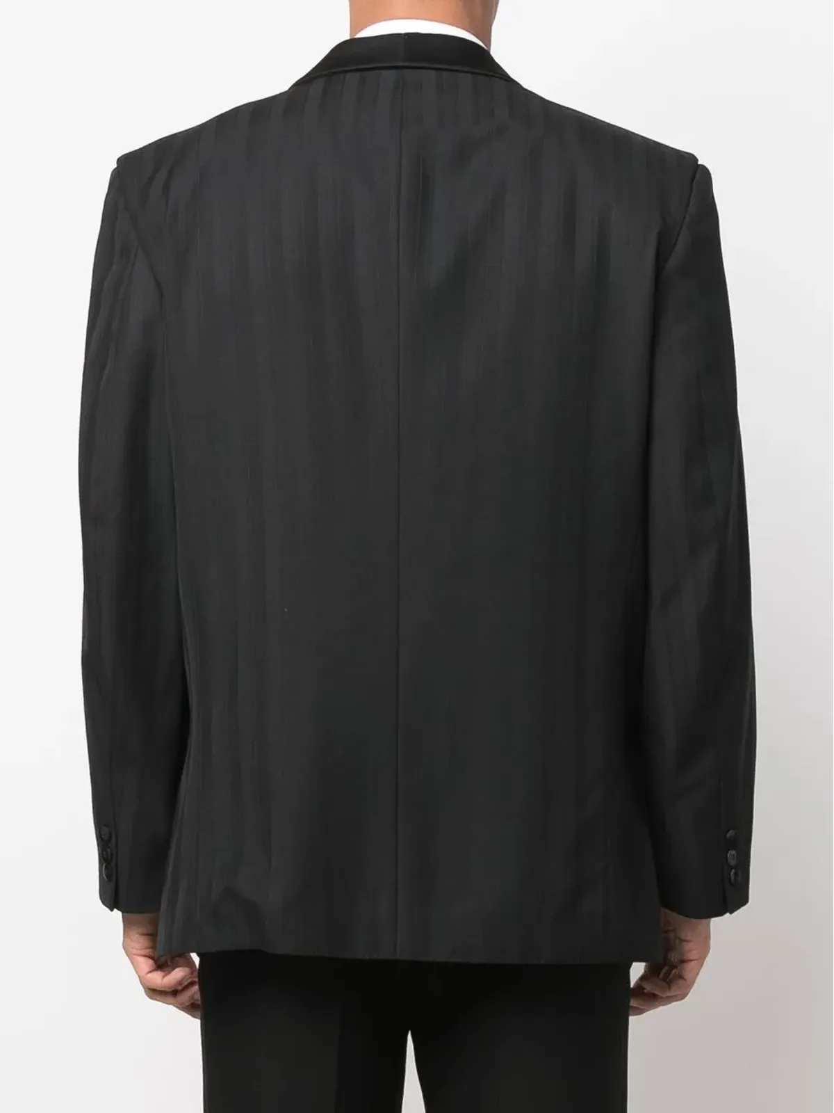 Pierre Cardin Pre-Owned 1980年代風 トーンストライプ ディナージャケット - 画像4