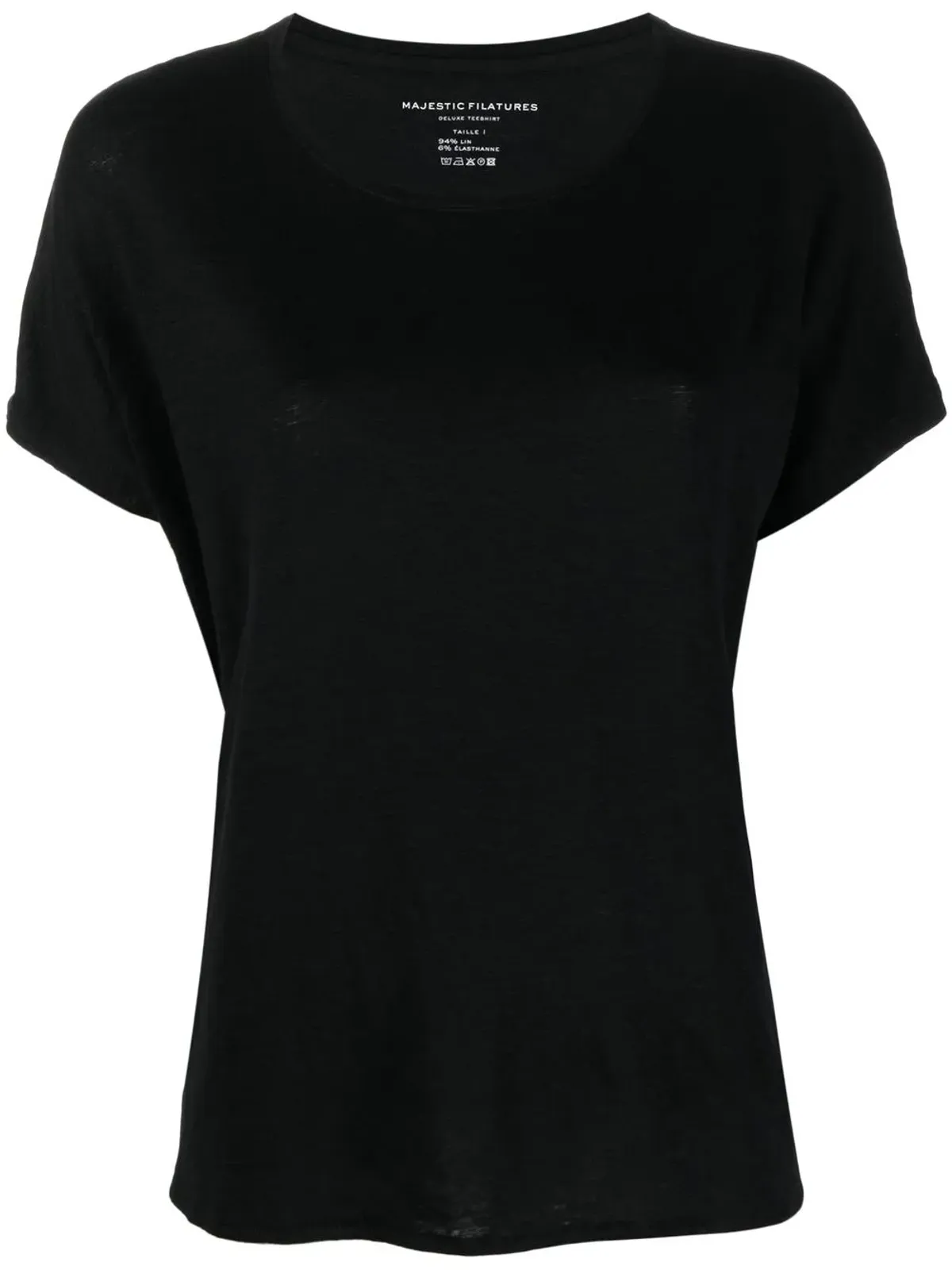 Majestic Filatures リラックスフィット クルーネックTシャツ - 画像1