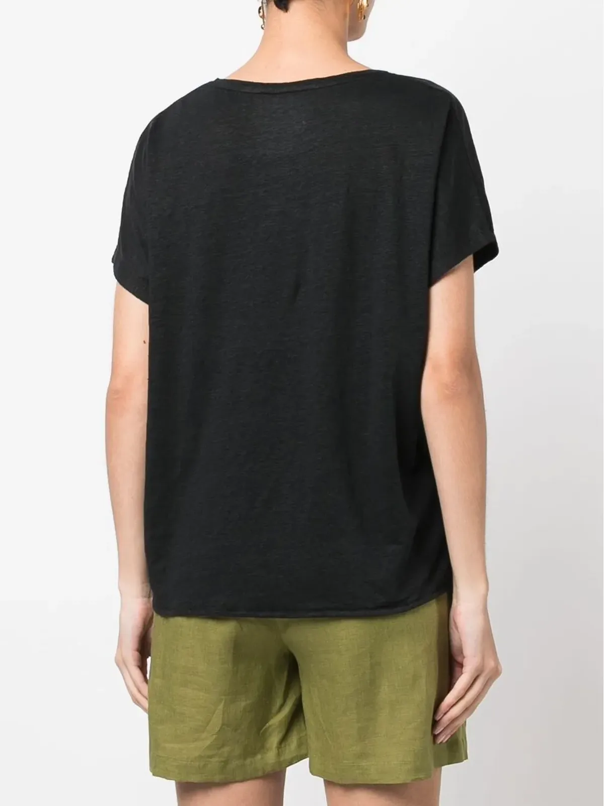 Majestic Filatures リラックスフィット クルーネックTシャツ - 画像4
