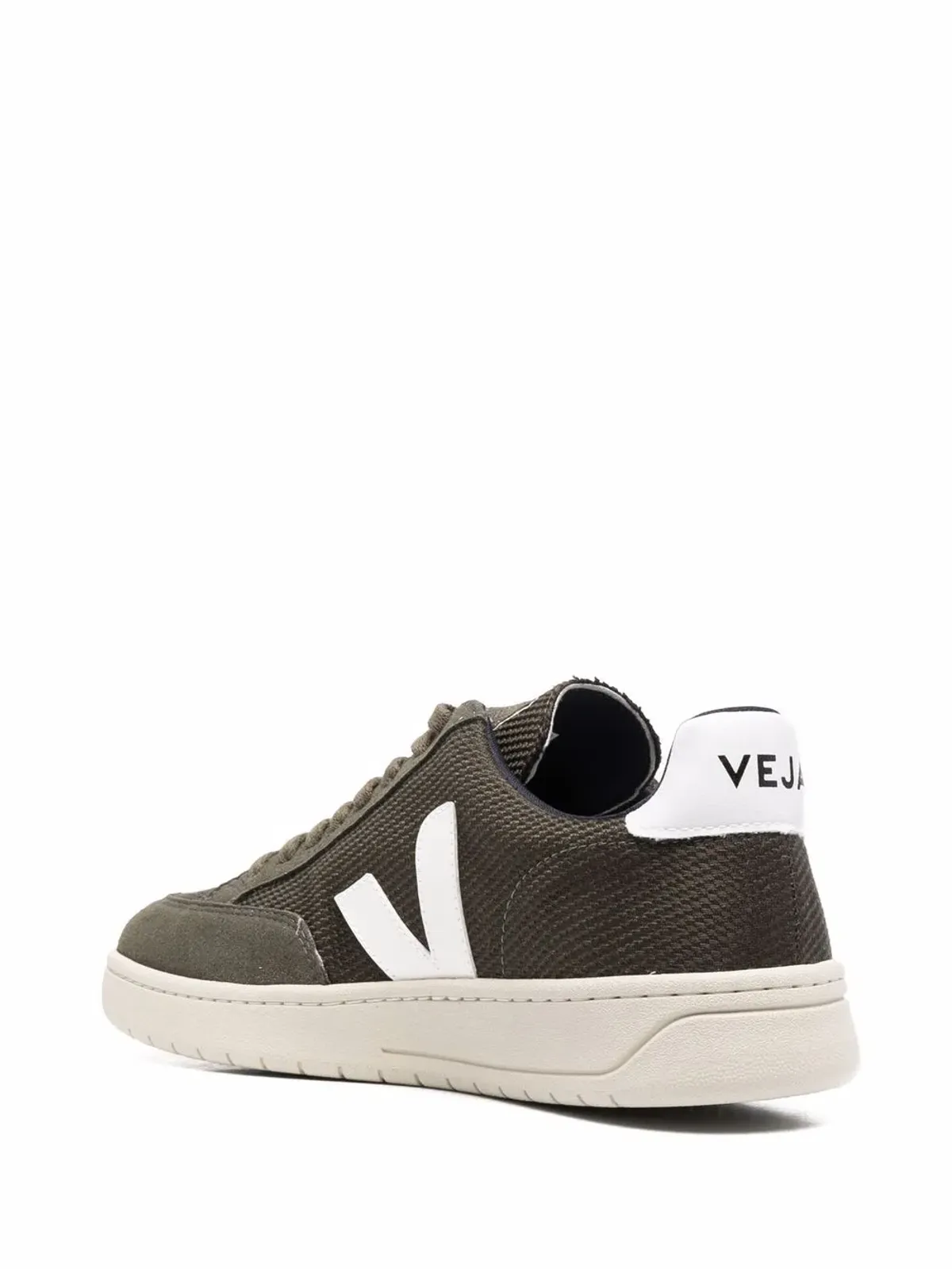 VEJA V-12 レースアップスニーカー グリーン - 画像3