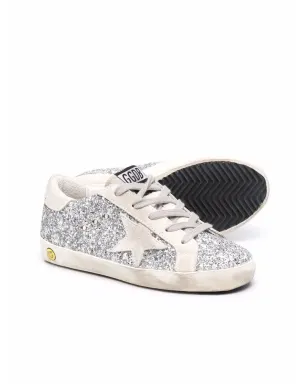 Golden Goose Kids グリッター レースアップ トレーナー - サムネイル2