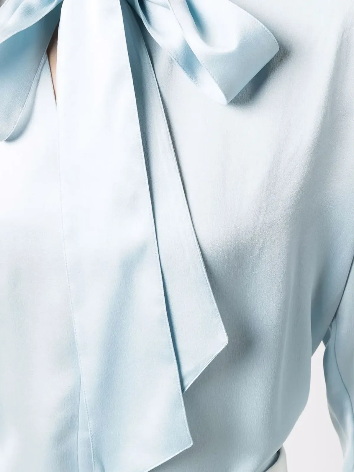 Lanvin リボン留めシルクブラウス - 画像5