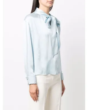 Lanvin リボン留めシルクブラウス - サムネイル3