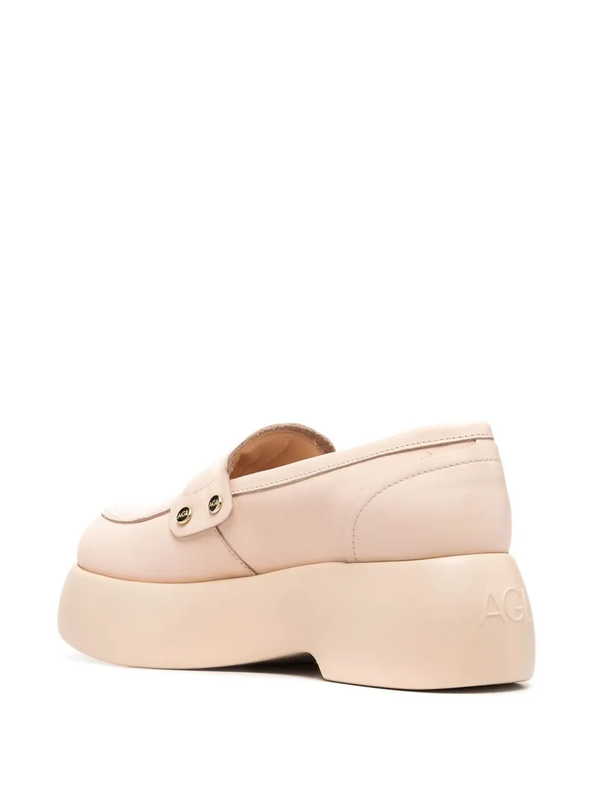 AGL Puffy Moc moccasins - Pink - 画像3